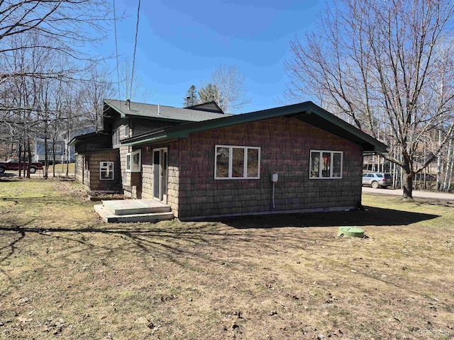 view of side of property