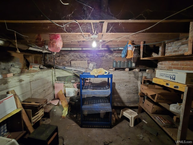 view of storage