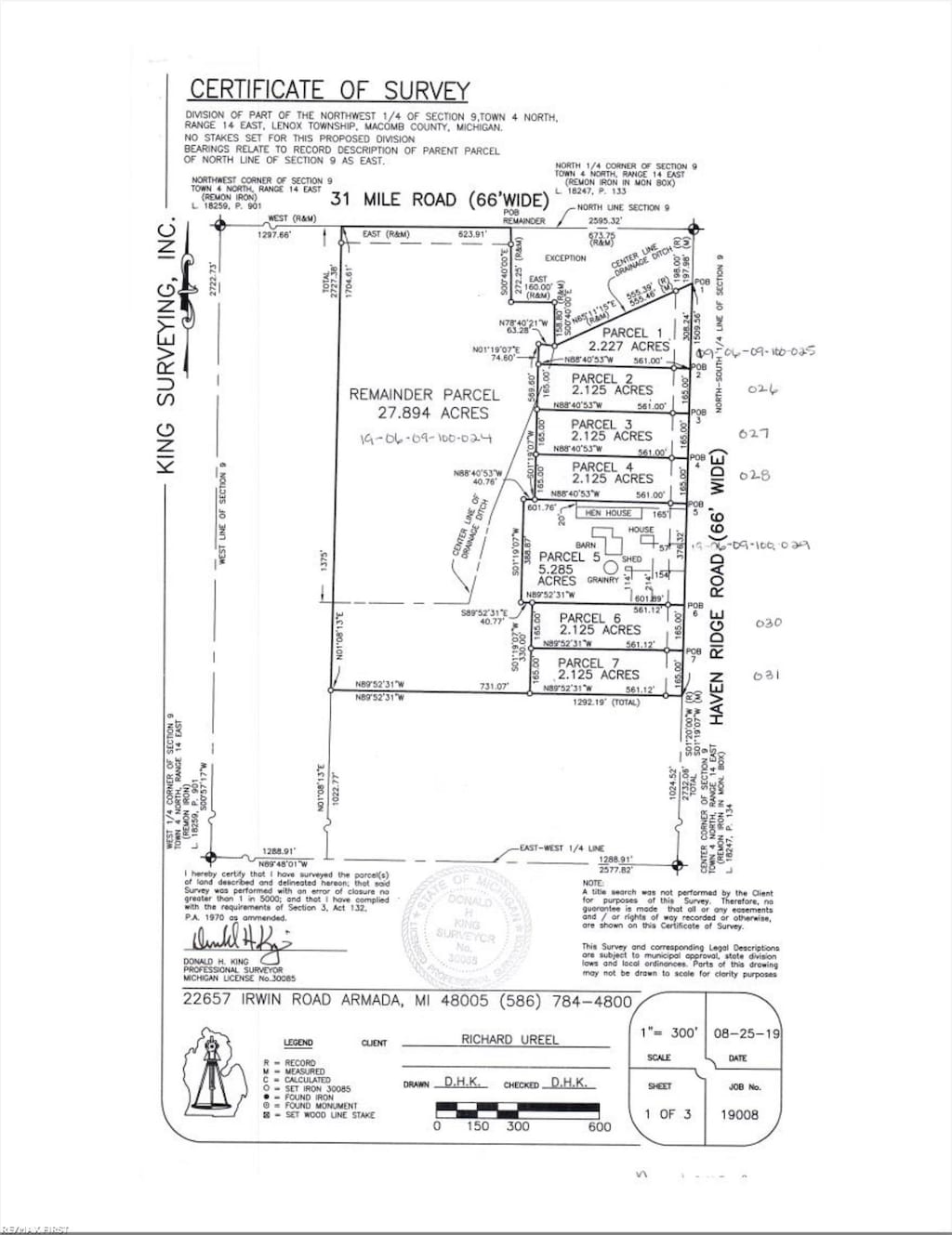 PARCEL7 Haven Ridge Rd, New Haven, MI 48050