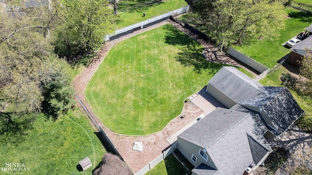 drone / aerial view