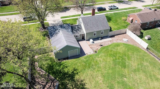 drone / aerial view
