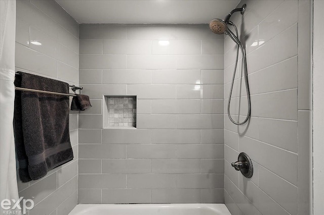 view of full bathroom