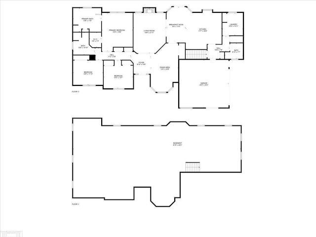 15113 Totten Pl, Shelby Twp, MI 48315 - floor plan