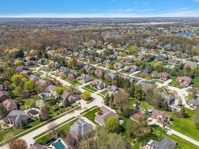 15113 Totten Pl, Shelby Twp, MI 48315 - drone / aerial view with a residential view