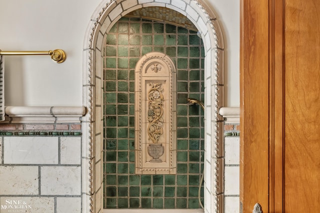 view of room details