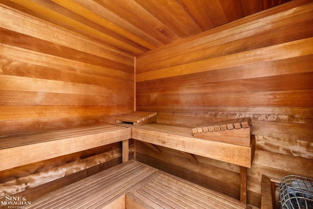 view of sauna / steam room