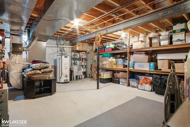 storage with water heater