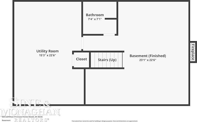 926 Lochmoor Pl, Grosse Pointe Woods, MI 48236 - floor plan