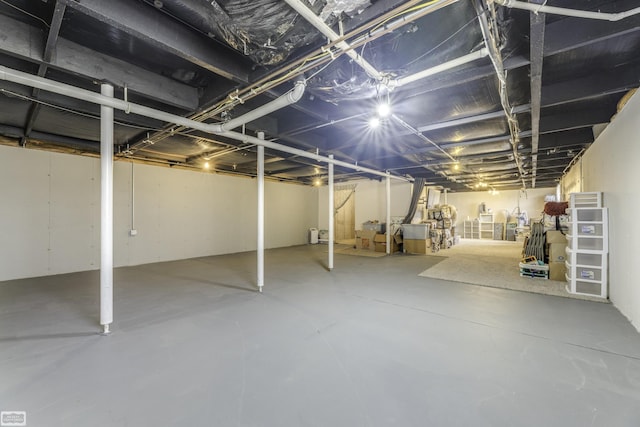 8765 Winn Rd, Brown City, MI 48416 - view of unfinished basement