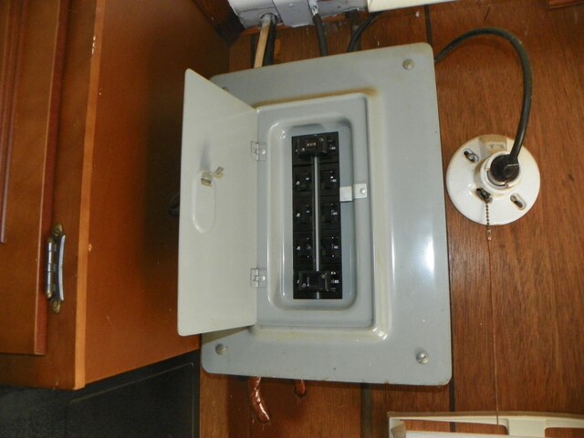 utilities with electric panel