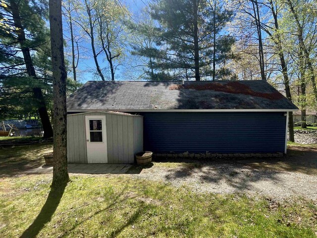 1548 Pioneer Rd, Alger, MI 48610 - view of shed