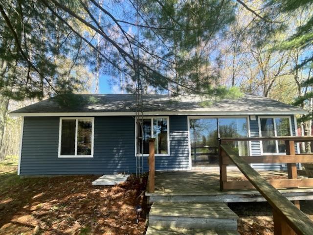 1548 Pioneer Rd, Alger, MI 48610 - view of ranch-style house