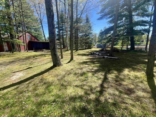 1548 Pioneer Rd, Alger, MI 48610 - view of yard