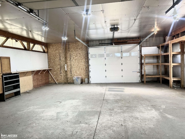36870 Hebel Rd, Richmond Twp, MI 48062 - garage with a garage door opener