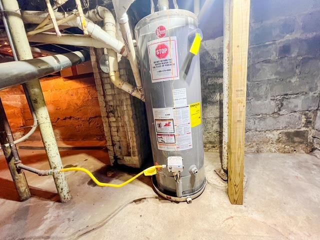 utilities with gas water heater