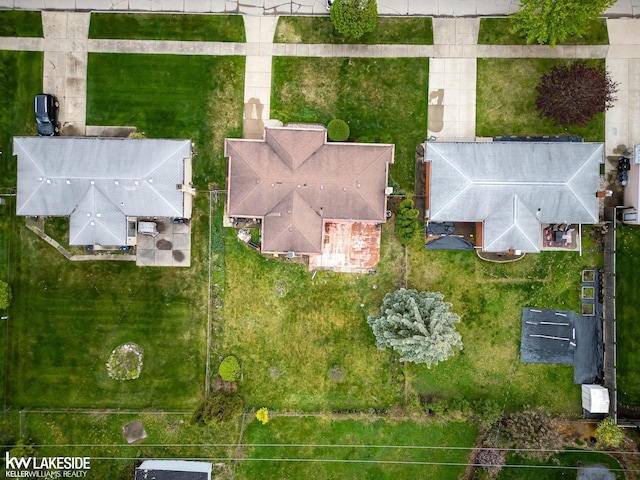 drone / aerial view