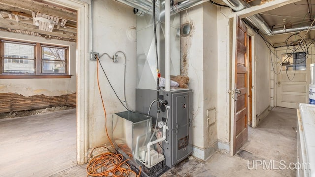view of utility room