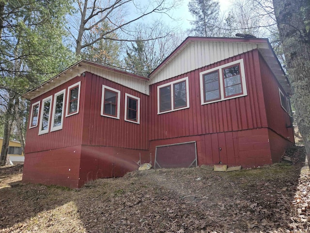 view of side of home
