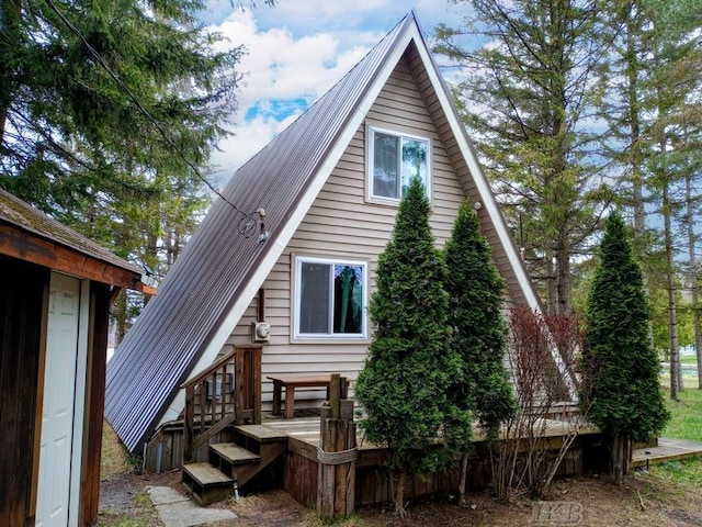 view of back of house