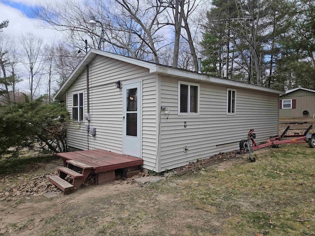 view of side of home