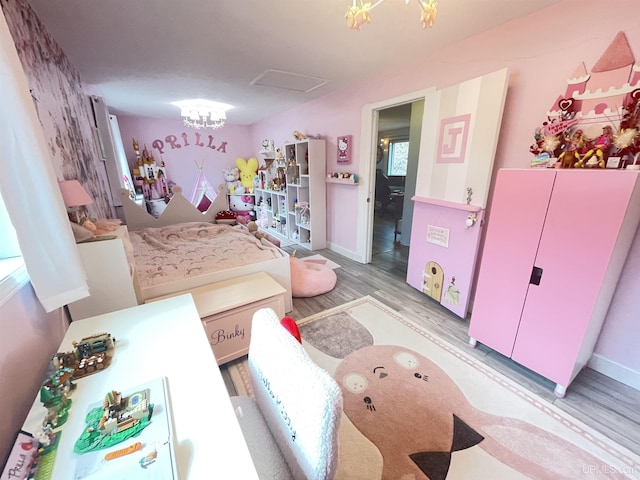 131 Midway Dr, Negaunee, MI 49866 - bedroom with light wood-style floors and baseboards