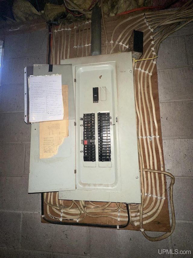 utilities featuring electric panel