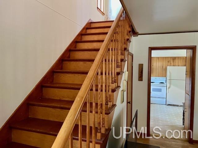 view of staircase