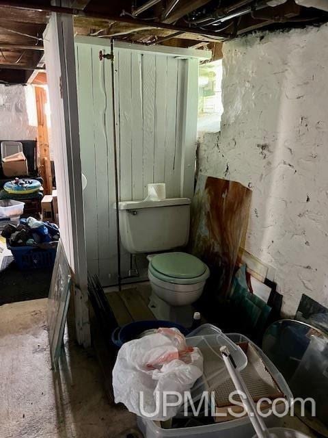 bathroom with toilet