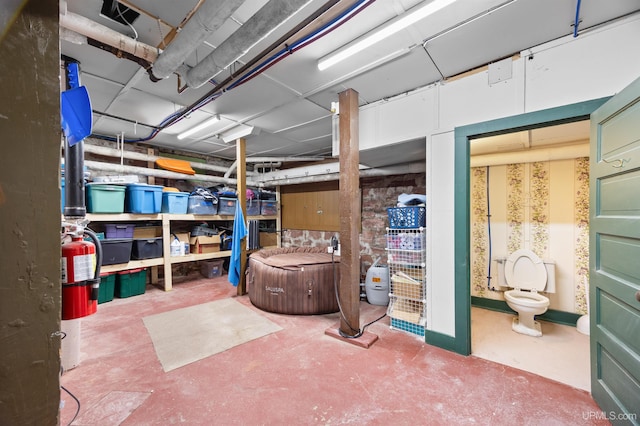 view of storage