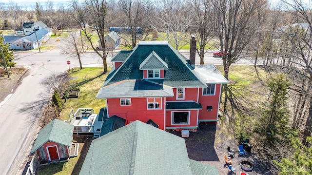 drone / aerial view