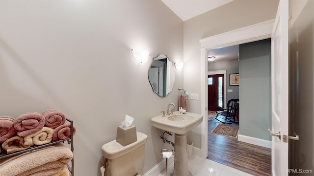 N9006 Sand River Rd, Deerton, MI 49822 - bathroom with baseboards