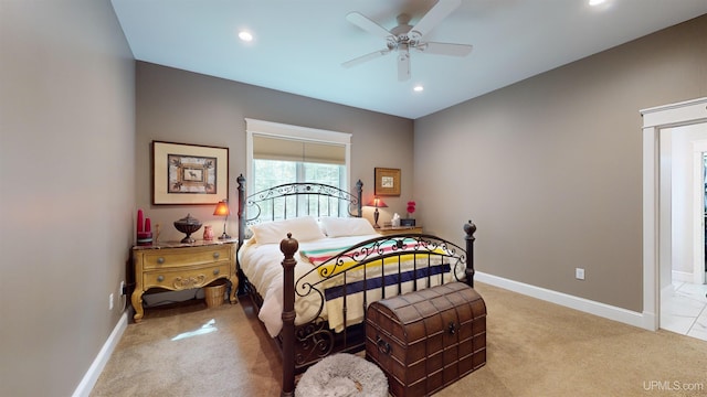 N9006 Sand River Rd, Deerton, MI 49822 - bedroom with baseboards and light carpet