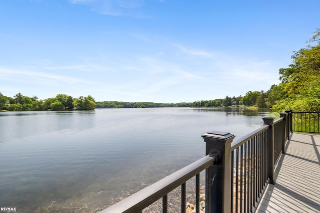 property view of water