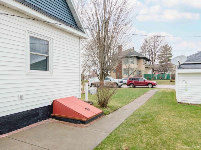 view of yard