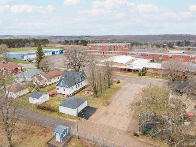 aerial view