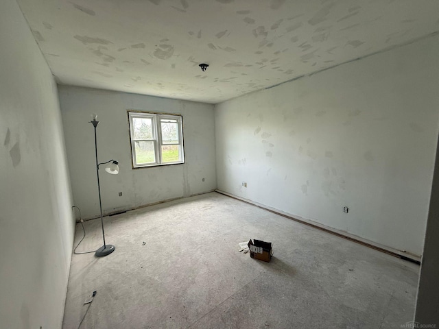 view of unfurnished room