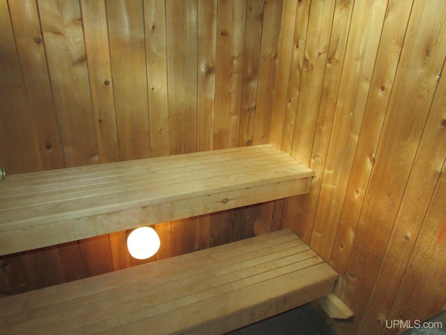 25485 Opal Rd, Watton, MI 49970 - relaxing sauna with wooden walls