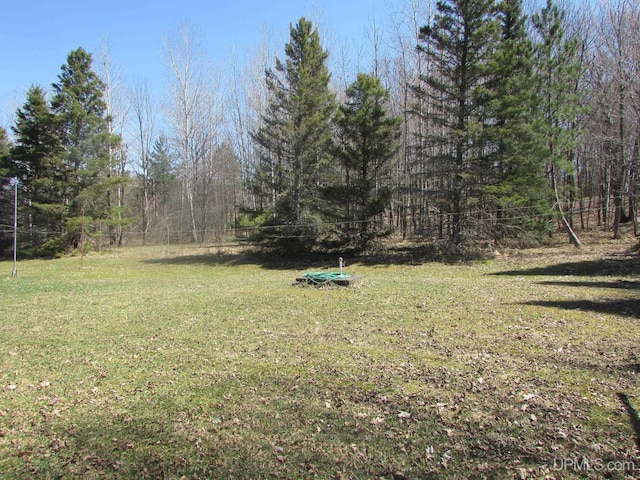 25485 Opal Rd, Watton, MI 49970 - view of yard with a view of trees