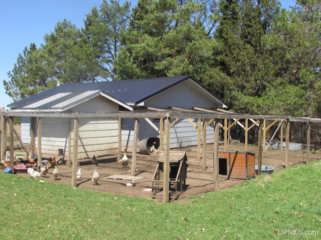 25485 Opal Rd, Watton, MI 49970 - view of horse barn