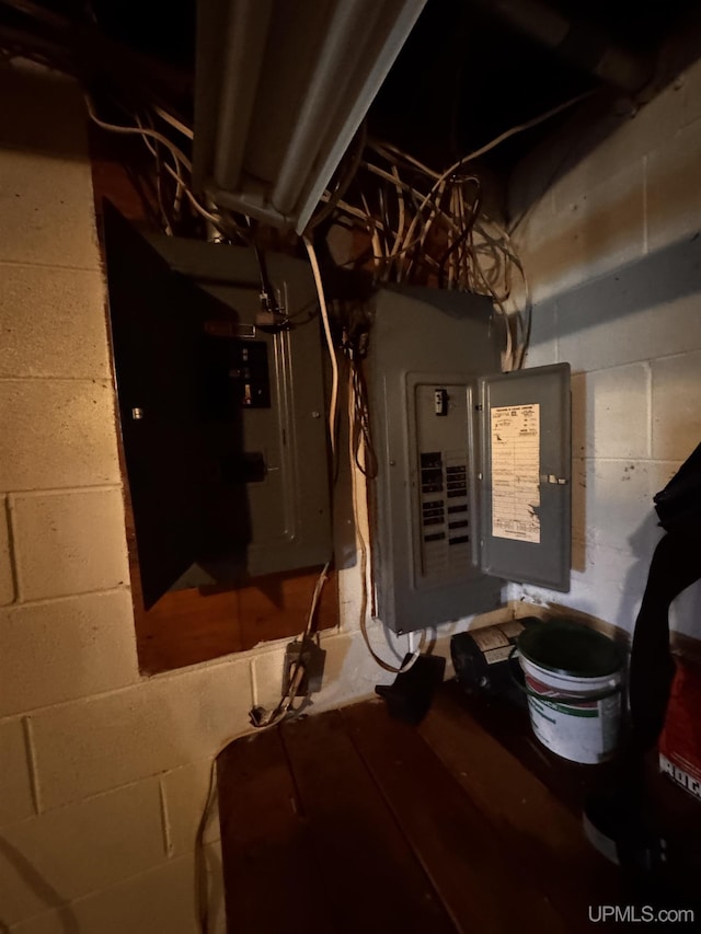 utilities featuring electric panel