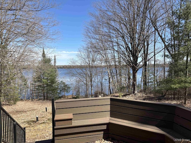 view of deck