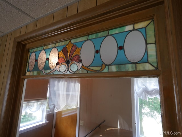 view of room details