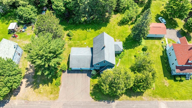 drone / aerial view