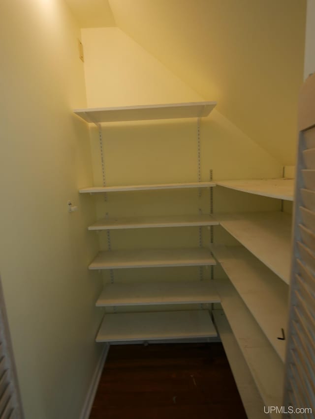 view of pantry