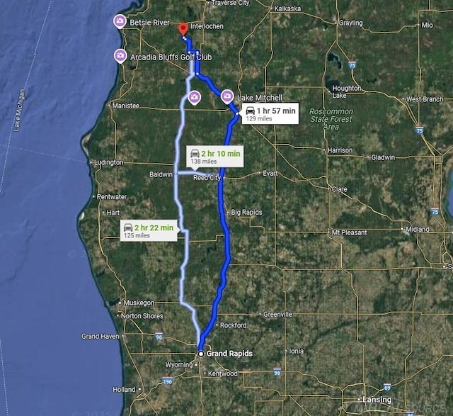 0 Hall Creek Rd, Interlochen, MI 49643