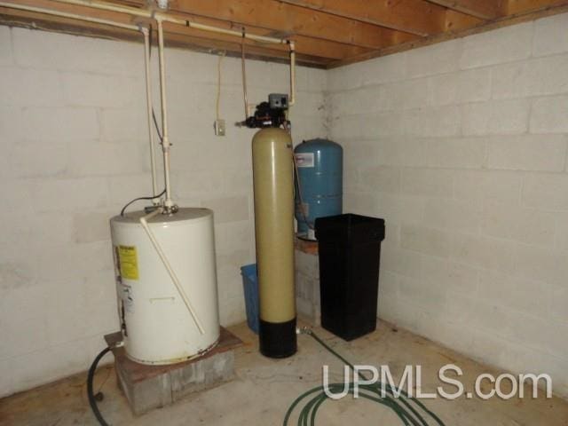 utilities with gas water heater
