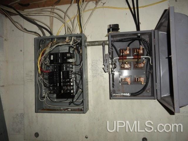 utilities with electric panel