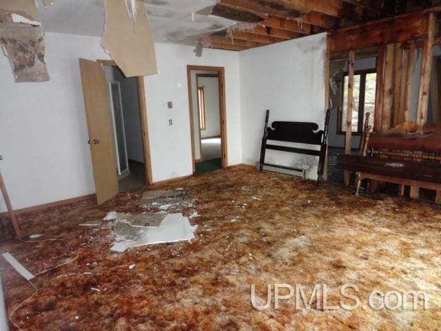 view of living area