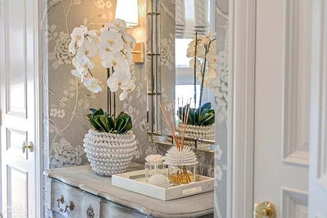 view of room details