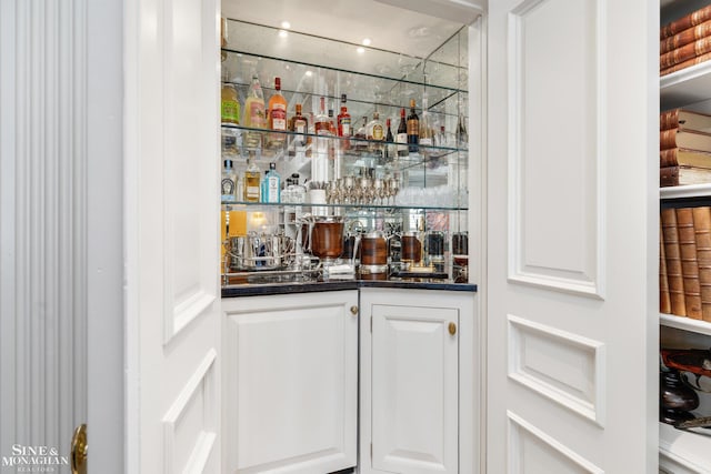 bar with indoor wet bar